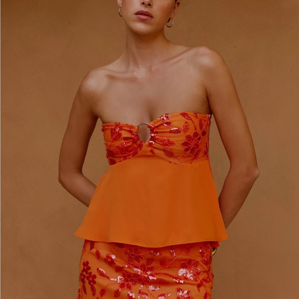 Peppermayo - Exclusive Kenya Beaded Halter Top